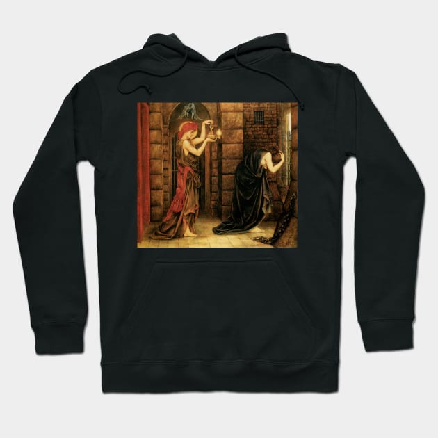 Hope in a Prison of Despair by Evelyn De Morgan Hoodie by MasterpieceCafe